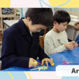 11月のアートの時間の様子