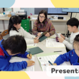 1月のプレゼンテーション準備の様子