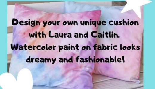 Watercolor Cushions Craft Event のお知らせ