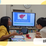 「英語を学ぶ」から「英語で学ぶ」レベルを目指す。アメリカ人女性がオーナーの英会話スクール。CLIL、Flipped Classroom（反転レッスン）を東北でいち早く導入