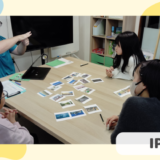 荒井校 IP3クラスの様子 5 「英語を学ぶ」から「英語で学ぶ」レベルを目指す。アメリカ人女性がオーナーの英会話スクール。CLIL、Flipped Classroom(反転レッスン)を東北でいち早く導入