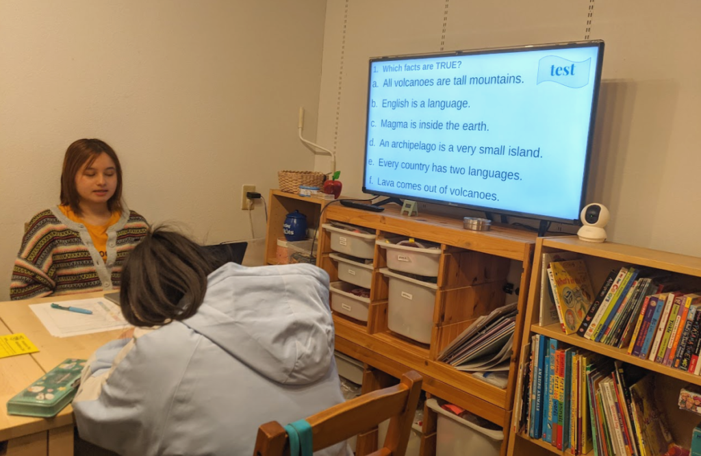 「英語を学ぶ」から「英語で学ぶ」レベルを目指す。アメリカ人女性がオーナーの英会話スクール。CLIL、Flipped Classroom（反転レッスン）を東北でいち早く導入